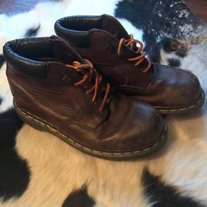 Dr. Marten Padded Collar Ankle Boots Sz 4